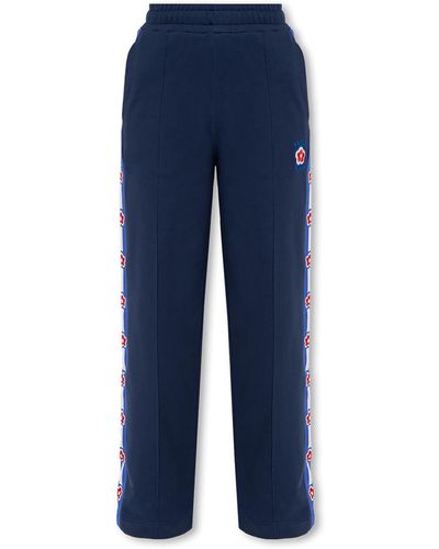 KENZO Sweatpants With Logo - Blue
