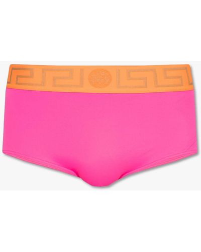 Versace Swim Briefs - Pink
