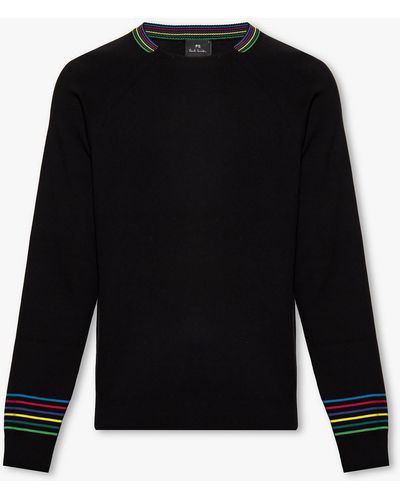 PS by Paul Smith Organic Cotton Jumper - Black