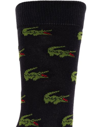 Lacoste Branded Socks 2-pack, - Black
