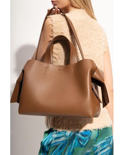 Acne Studios 'musubi Midi' Shopper Bag, - Brown