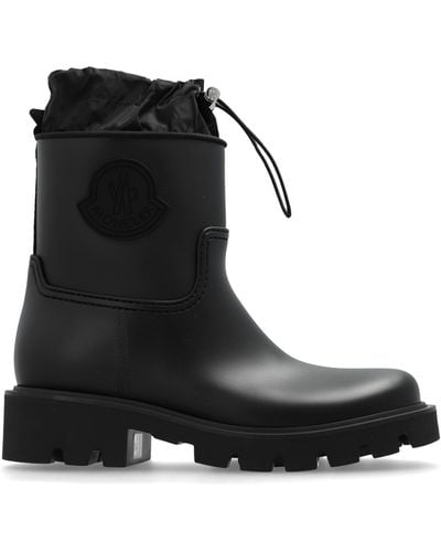Moncler Kickstream Wellington Boots - Black