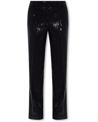 MICHAEL Michael Kors Sequin Trousers - Black