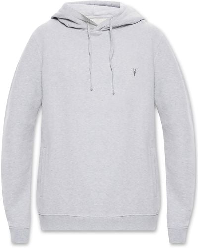 AllSaints ‘Raven’ Sweatshirt With Logo - Grey