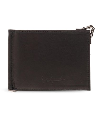 discord Yohji Yamamoto Wallet With Logo, - Black