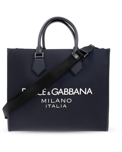 Dolce & Gabbana Shopper Bag - Black