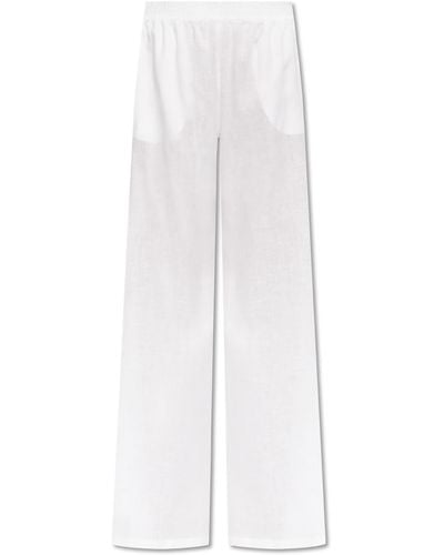 Fabiana Filippi Cotton Trousers By - White