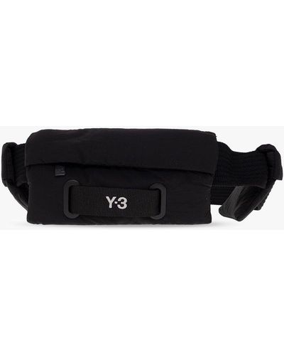 Y-3 Belt Bag With Logo - Black