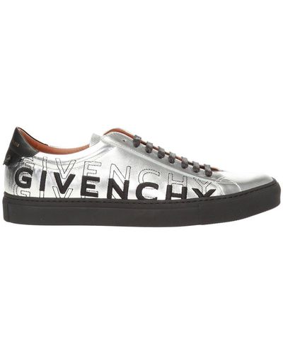 Givenchy Lace Up Sneakers - Metallic