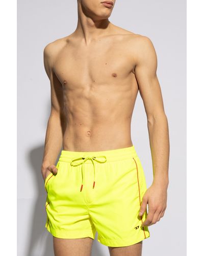 DIESEL ‘Bmbx-Ken’ Swimming Shorts, ' - Yellow