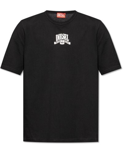 DIESEL T-Shirt `T-Adjust-K10` - Black