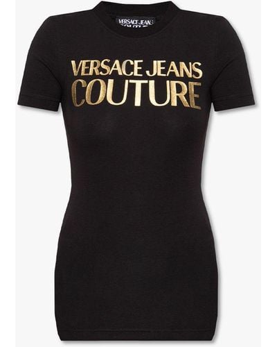 Versace Printed T-shirt - Black
