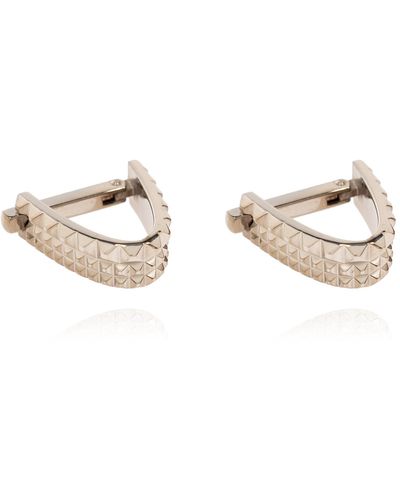 Lanvin Stud Cufflinks, - Metallic