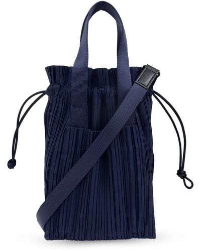 Pleats Please Issey Miyake Shoulder Bag - Blue