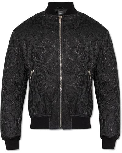 Versace jacket mens sale sale
