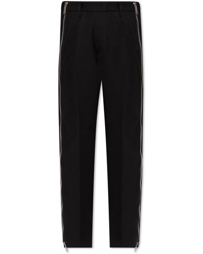 DSquared² Creased Trousers, - Black