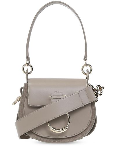 Chloé ‘Tess Small’ Shoulder Bag - Grey