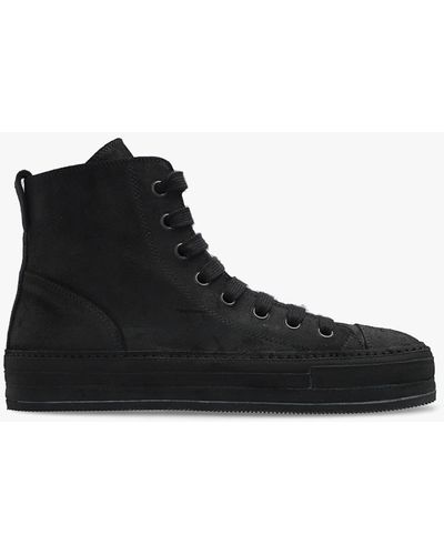 Ann Demeulemeester 'raven' High-top Trainers - Black