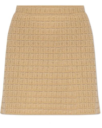 By Malene Birger Cotton Skirt - Natural