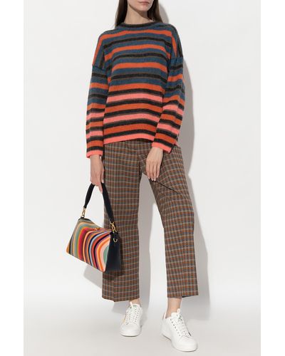 PS by Paul Smith Striped Sweater - Red