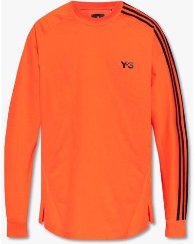 Y-3 T-shirt With Logo - Orange