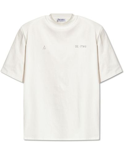 The Attico 'kilie' T-shirt With Logo, - White