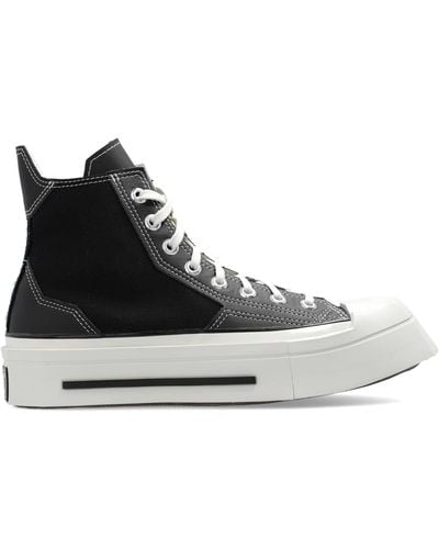 Converse 'chuck 70 De Luxe Squared' High-top Sneakers, - Black