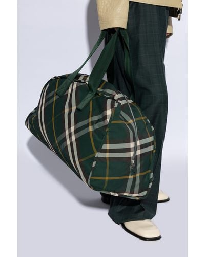 Burberry Hand Luggage Bag - Green