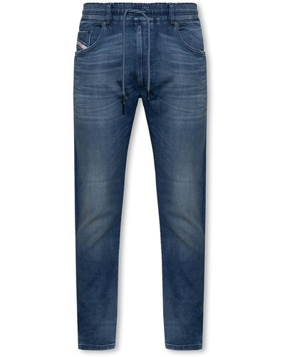DIESEL '2050 D-krooley' Jogger Jeans, in Gray for Men | Lyst