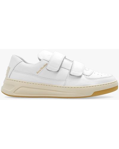 Acne Studios 'perey' Leather Trainers - White