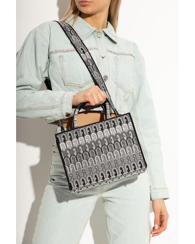 Furla ‘Opportunity Small’ Shoulder Bag - Gray