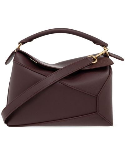 Loewe 'puzzle Small' Shoulder Bag, - Brown
