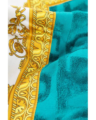 Versace I Love Baroque Towel - Blue