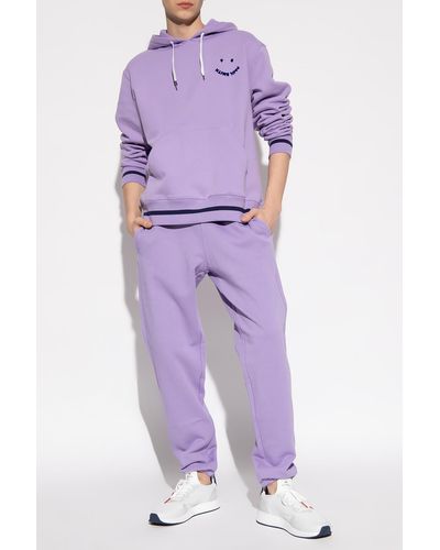 PS by Paul Smith Hoodie With Logo - Purple