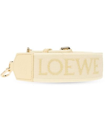 Loewe Branded Bag Strap - Yellow