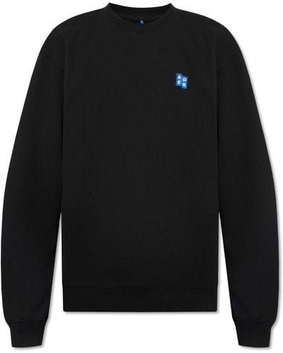 Adererror Cotton Sweatshirt - Black