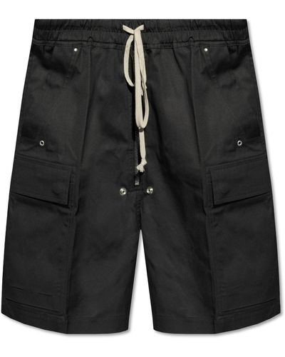 Rick Owens 'cargobela' Shorts, - Black