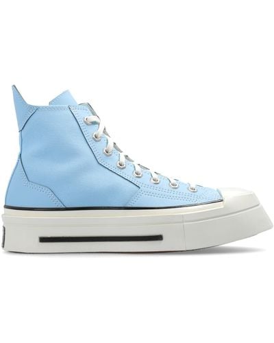 Converse ‘Chuck 70 De Luxe Squared Hi’ Sports Shoes, , Light - Blue