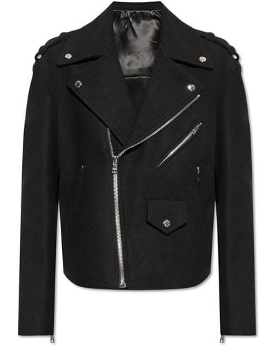 Balmain Woollen Jacket, - Black