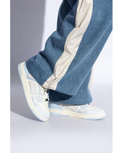 Amiri Skel Top Athletic Shoes, - Blue