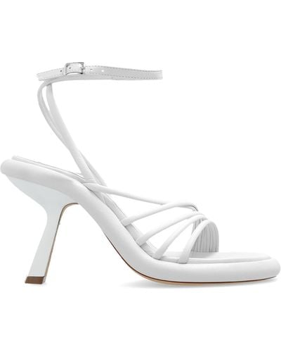 Vic Matié 'bonbon' Heeled Sandals, - White