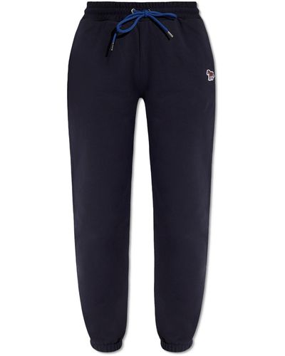 PS by Paul Smith Cotton Joggers, - Blue