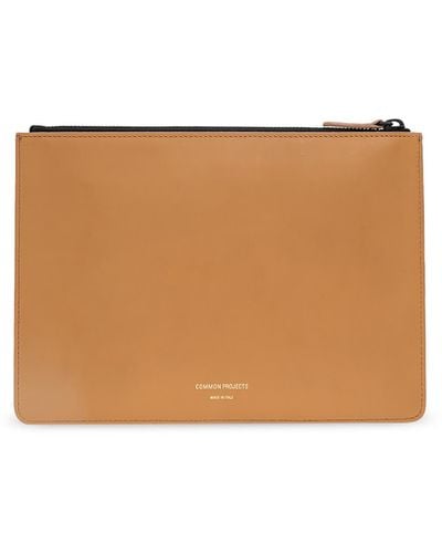 Common Projects Leather Clutch - Brown