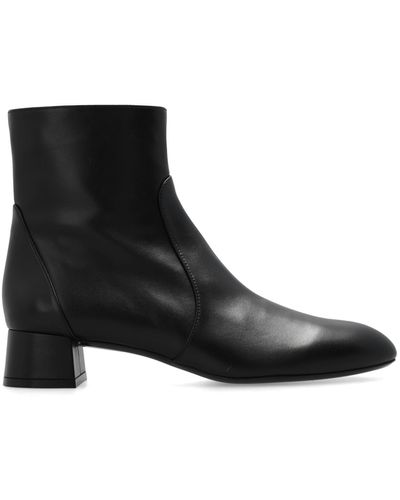 Stuart Weitzman 'vivienne' Heeled Ankle Boots, - Black