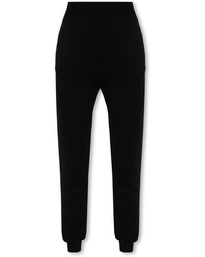Saint Laurent High-Waisted Trousers - Black