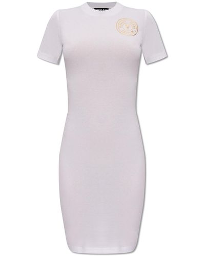 Versace T-shirt Dress, - White
