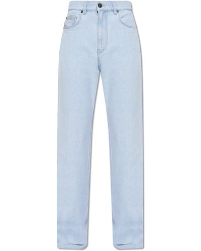 Versace Jeans With Appliqué, - Blue