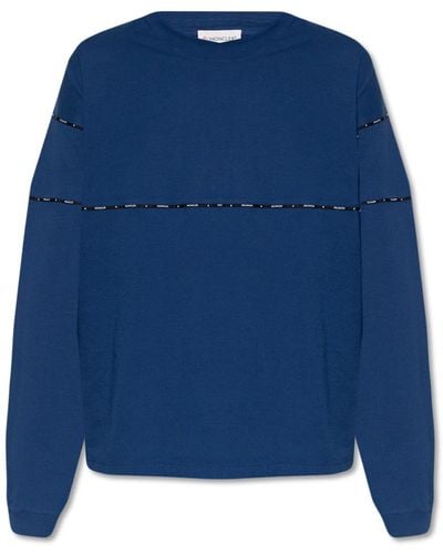 Moncler Long-sleeved T-shirt - Blue