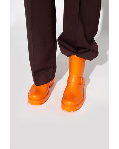 Jimmy Choo 'yael' Rain Boots - Orange