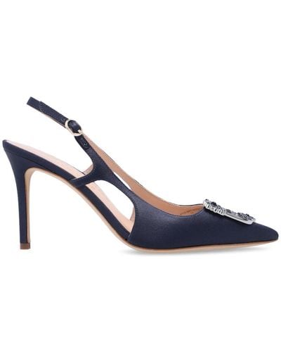 Kate Spade 'buckle Up Sling' Court Shoes - Blue